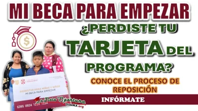 MI BECA PARA EMPEZAR| ¿CUÁL ES EL PROCESO DE REPOSICIÓN DE TARJETA?