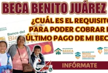 BECA BENITO JUÁREZ| ¿CUÁLES SON LOS REQUISITOS PARA QUE PUEDAS COBRAR TU BECA?