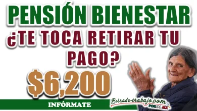 PENSIÓN BIENESTAR| ¿QUIÉNES RECIBEN SU PAGO EL DÍA DE HOY?