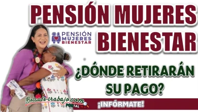 PENSIÓN MUJERES BIENESTAR| ¿DÓNDE PODRÉ RETIRAR MI EFECTIVO?