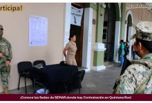 Convocatoria Sedes de SEMAR donde hay Contratación en Quintana Roo