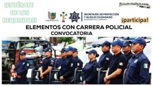 Convocatoria Servicio Policial en Cuernavaca, Morelos