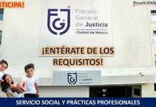 Convocatoria Servicio Social y PrÃ¡cticas Profesionales en FGJ, Ciudad de MÃ©xico