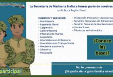Convocatoria Sexta Región Naval con sede en Guaymas, Sonora