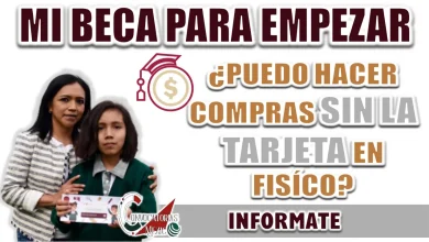 MI BECA PARA EMPEZAR| ¿CÓMO PUEDO HACER COMPRAS SI NO TENGO MI TARJETA EN FÍSICO?