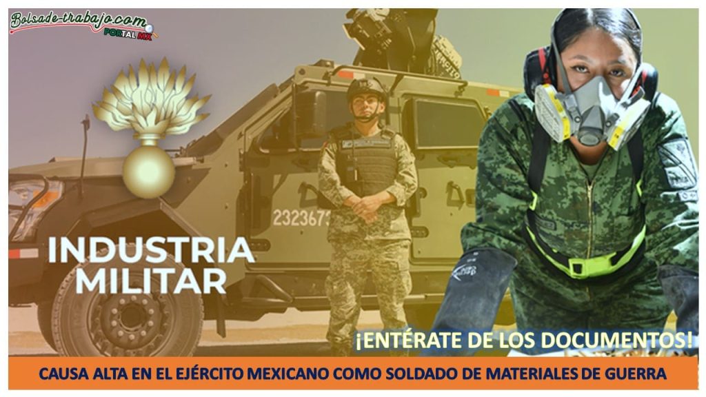 Convocatoria Soldado de Materiales de Guerra