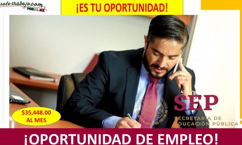 Empleo en Subdirección de Análisis de la Información y Emisión de Reportes