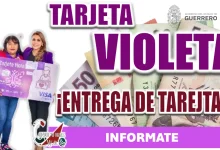 TARJETA VIOLETA| CONOCE LAS FECHAS DE ENTREGA PARA QUE LAS BENEFICIARIAS PUEDAN ACUDIR POR ELLA