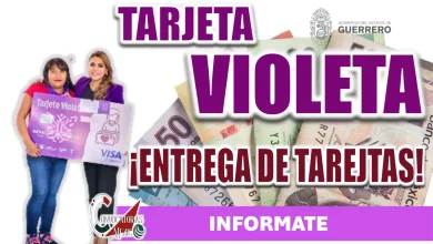 TARJETA VIOLETA| CONOCE LAS FECHAS DE ENTREGA PARA QUE LAS BENEFICIARIAS PUEDAN ACUDIR POR ELLA