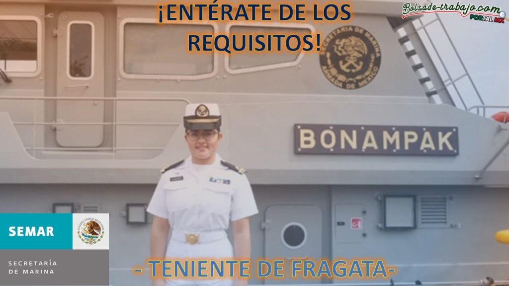 Convocatoria Teniente de Fragata con Especialidad o Maestría