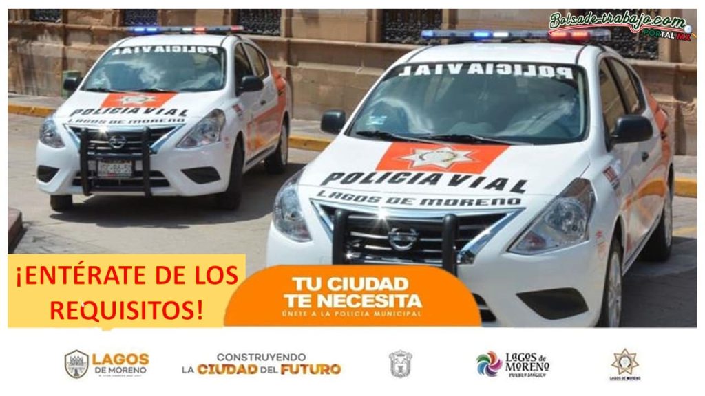 Convocatoria Tránsito Municipal de Lagos de Moreno. Jalisco