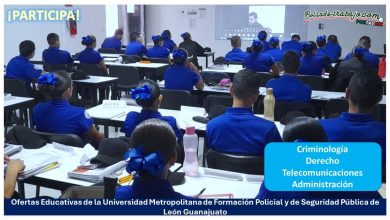 Convocatoria Universidad Metropolitana de Formación Policial y de Seguridad Pública de León