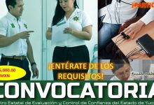 Convocatoria Vacantes en Centro Estatal de Evaluación y Control de Confianza, Yucatán