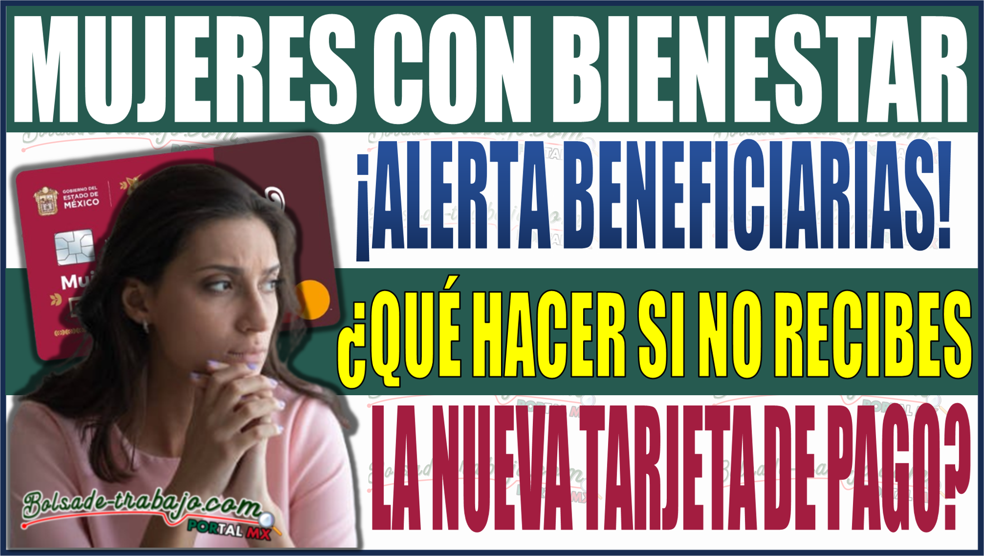 ¡Alerta beneficiarias! Qué hacer si no recibes la nueva tarjeta de pago del programa "Mujeres con Bienestar 2024"