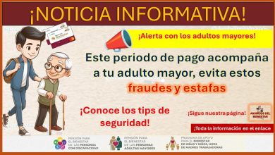 ¡Alerta con los adultos mayores! – Este periodo de pago acompaña a tu adulto mayor, evita estos fraudes y estafas