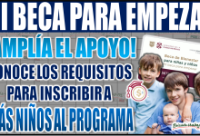 ¡Amplía el apoyo! Requisitos para inscribir a más niños en Mi Beca para Empezar