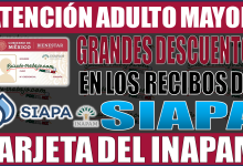¡Aprovecha! INAPAM ofrece grandes descuentos en recibos del SIAPA para Adultos Mayores
