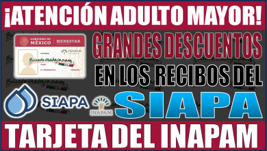 ¡Aprovecha! INAPAM ofrece grandes descuentos en recibos del SIAPA para Adultos Mayores