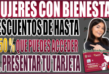 ¡Aprovecha descuentos de hasta 50%! Mujeres con Bienestar en Edomex te beneficia con tu tarjeta