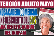 ¡Aprovecha el 50% de descuento en esta famosa cadena comercial con tu tarjeta INAPAM!