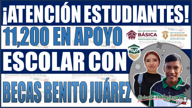 ¡Aprovecha hasta 11,200 pesos en apoyo escolar con las Becas Benito Juárez!