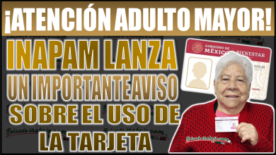 ¡Atención, Adultos Mayores! INAPAM lanza importante aviso sobre el uso de la tarjeta