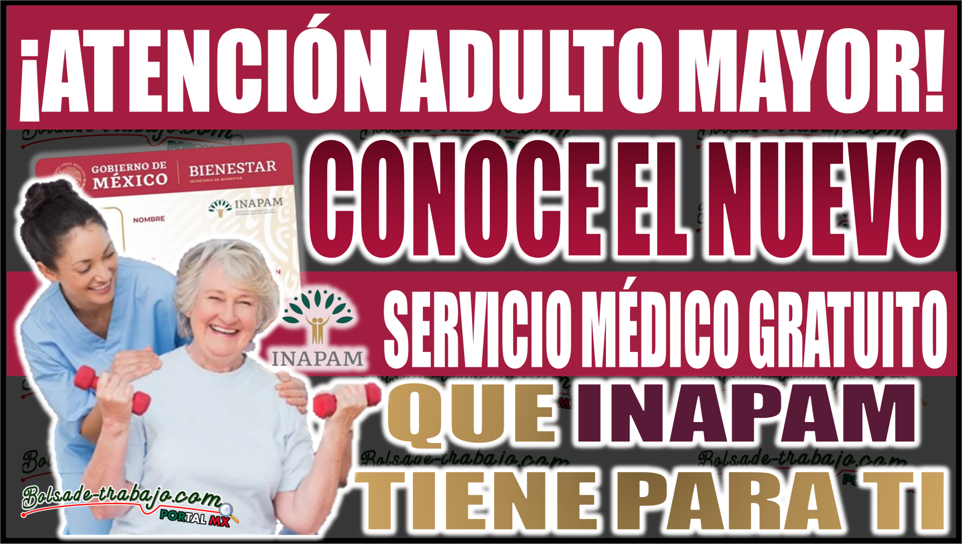 ¡Atención Adultos Mayores! INAPAM lanza nuevo servicio médico gratuito para mejorar tu salud y bienestar