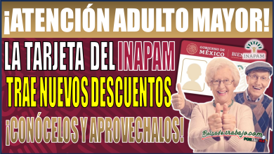 ¡Atención Adultos Mayores! La tarjeta INAPAM trae nuevos descuentos ¡Conócelos!