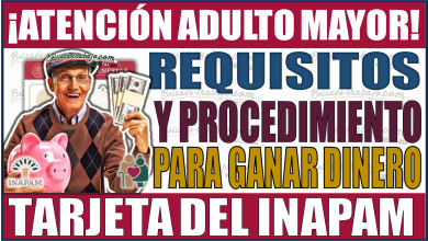 ¡Atención Adultos Mayores! Requisitos y procedimiento para ganar dinero con tu tarjeta INAPAM