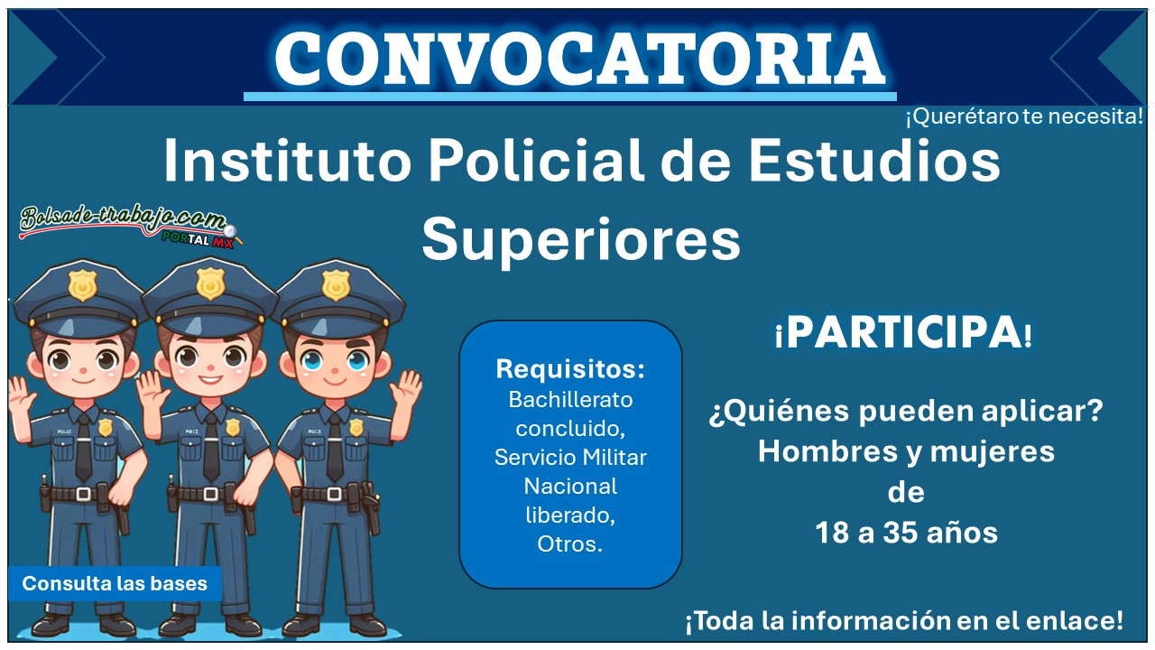 ¡Atención! Informe de la Secretaría de Seguridad Pública Municipal de Querétaro -  ¡Oportunidad de empleo!