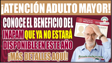¡Atención adultos mayores! Este beneficio del INAPAM ya no está disponible en 2025