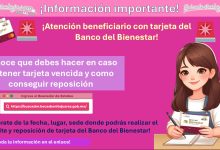 ¡Atención beneficiario con tarjeta del Banco del Bienestar! – Conoce que debes hacer en caso de tener tarjeta vencida y como conseguir reposición