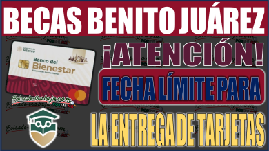 ¡Atención beneficiarios! Fecha límite de entrega de tarjetas para la Beca Benito Juárez 2024