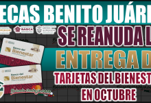 ¡Atención beneficiarios de la Beca Benito Juárez! Reanudan entrega de tarjetas del Banco Bienestar en octubre: Aquí los detalles