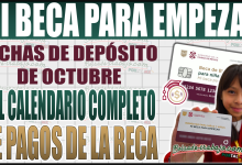 ¡Atención estudiantes! Fechas de depósito de octubre y el calendario completo de pagos de Mi Beca para Empezar 2024 que no te puedes perder.