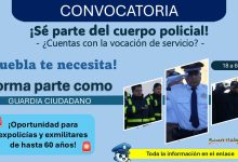 ¡Atención, expolicías y exmilitares! Intégrate como Guardia Ciudadano en Coronango, Puebla ¡Esto necesitas para aplicar con hasta 60 años!