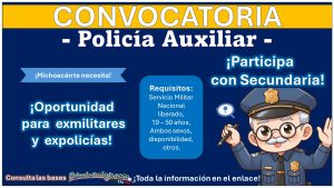 ¡Atención expolicías y exmilitares! La policía auxiliar Michoacán está recibiendo aspirantes con hasta 50 años, conoce las bases de participación y aplica ya