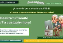 ¡Atención pensionado del IMSS! - ¡Conoce cuantas semanas llevas cotizadas!