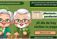 ¡Atención pensionados! - ¿Qué prestaciones adicionales hay en noviembre además del pago? Aquí toda la información