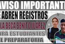 ¡Aviso urgente! Becas Benito Juárez abre registro para estudiantes de preparatoria ¡No te lo pierdas!