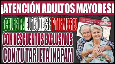 ¡Celebra el 15 de septiembre con descuentos exclusivos! INAPAM  trae ofertas especiales para Adultos Mayores