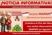 ¡Celebra el Día del Abuelo con estos descuentos INAPAM en Agosto!