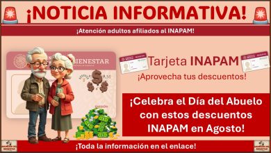 ¡Celebra el Día del Abuelo con estos descuentos INAPAM en Agosto!
