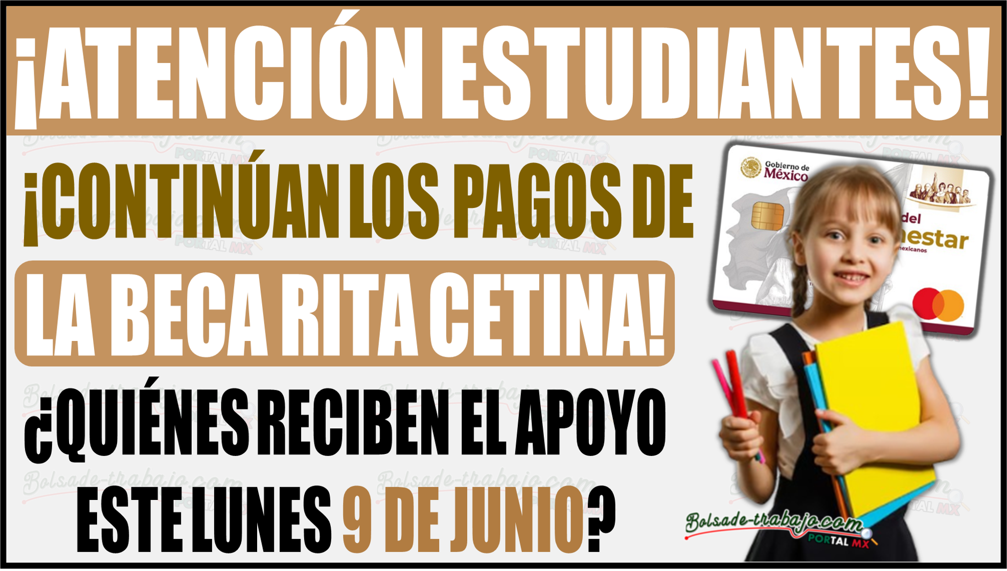 ¡Continúan los pagos de la Beca Rita Cetina! Quiénes reciben este lunes 9 de junio 1 ¡Continúan los pagos de la Beca Rita Cetina! Quiénes reciben este lunes 9 de junio