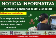 ¡Cuida el dinero de tu Pensión Bienestar: ¿Ya no se puede retirar dinero con la Tarjeta del Bienestar en otros bancos? Esto es lo que debes saber