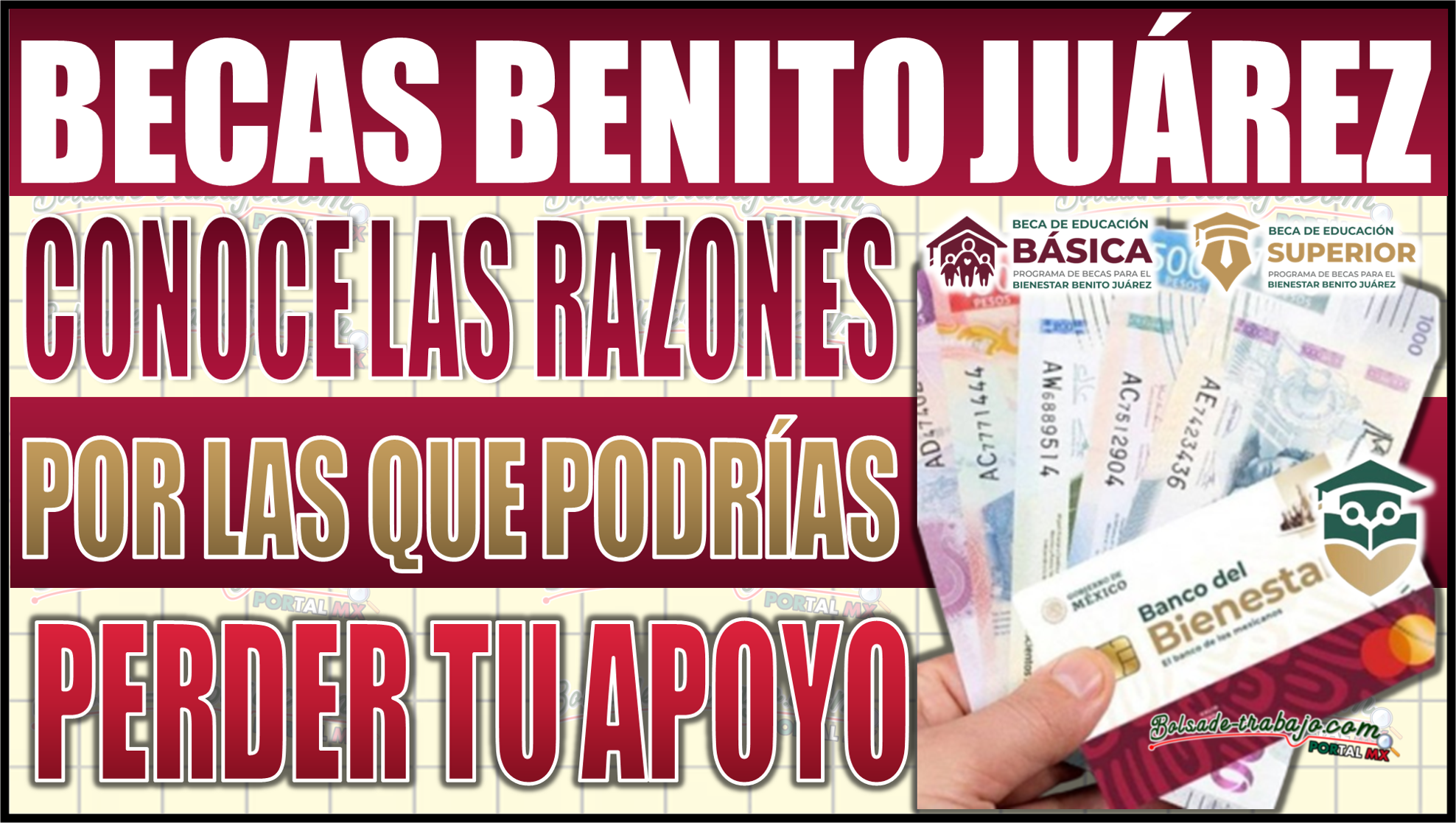 ¡Cuidado! Razones clave por las que podrías perder la Beca Benito Juárez: Infórmate y protege tu apoyo