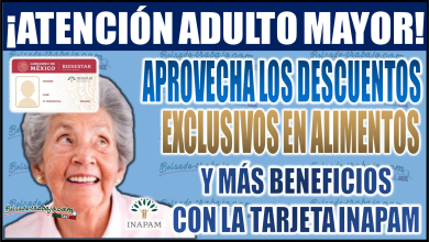 ¡Disfruta la tarjeta INAPAM! Descuentos exclusivos en alimentos y más para Adultos Mayores