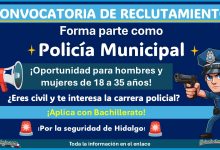 ¡Empleo Policial en Hidalgo! Conoce la convocatoria de reclutamiento de Cardonal ¡Aplica con hasta 35 años!