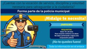 ¡Empleo de policía! Conoce la convocatoria de reclutamiento de San Bartolo Tutotepec, el cual está invitando a participar con hasta 40 años