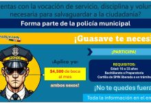 ¡Empleo de policía en Sinaloa! Conoce la convocatoria de reclutamiento de Guasave y goza de la beca de $4,500 durante tu formación aplicando con cartilla de SMN en trámite